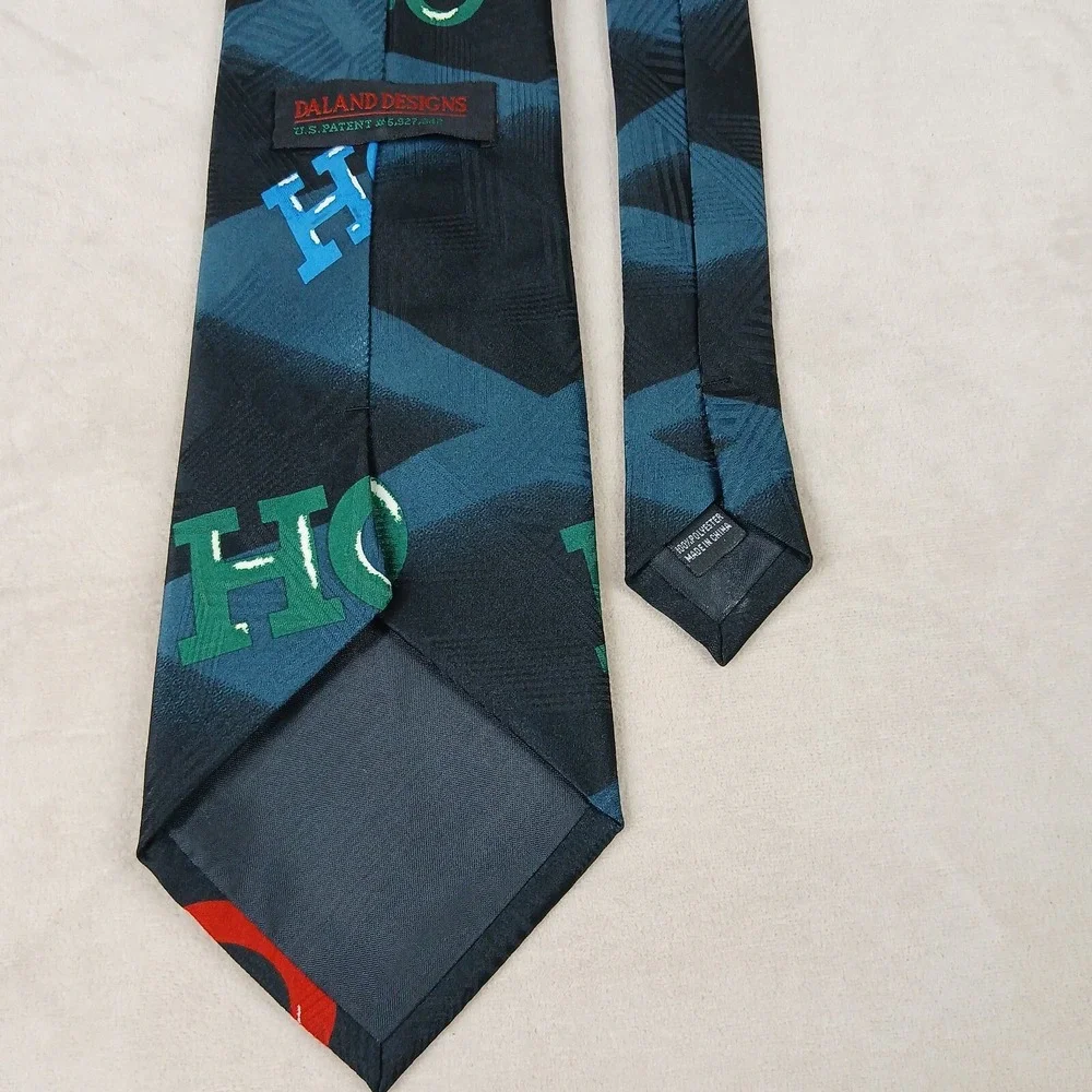 Dalands Designs Xmas Christmas 4x58 Mens Tie‎ Knit Polyester